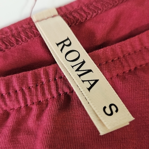 NEW Roma One and Only Bodycon Sexy One Shoulder Dress Burgundy Small Yandy - Picture 3 of 4